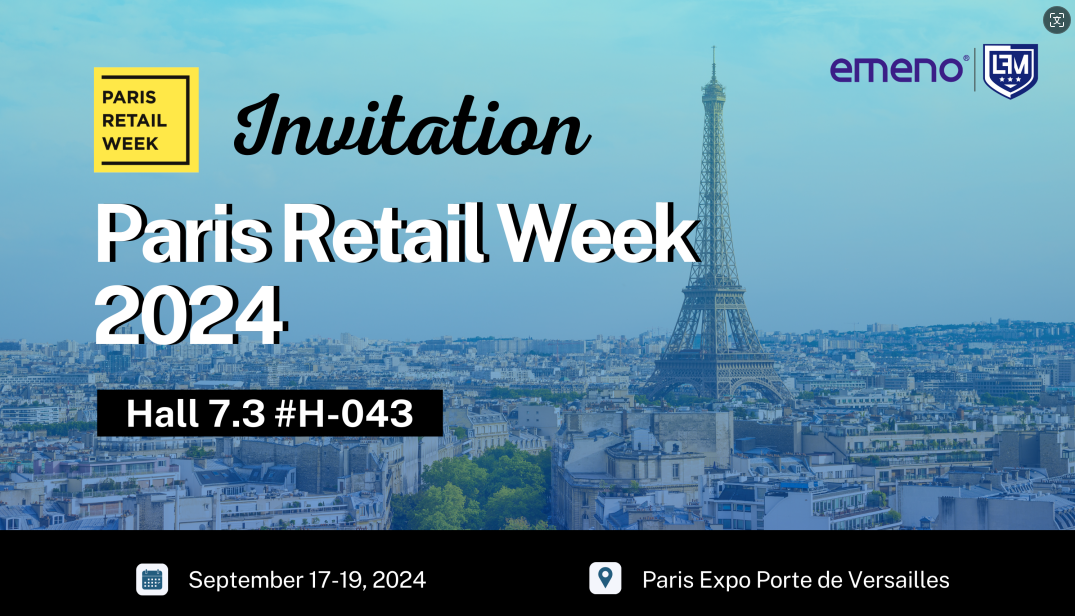 Vom participa la expoziția Paris Retail Week 2024