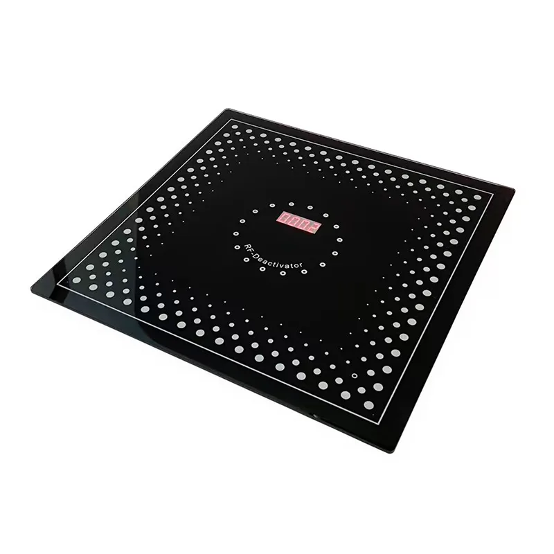 Detector de etichete EAS RF cu indicator de alarmă cu inel roșu